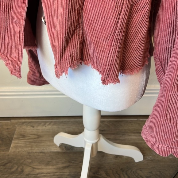 Burgundy Corduroy Jacket - Picture 5 of 5